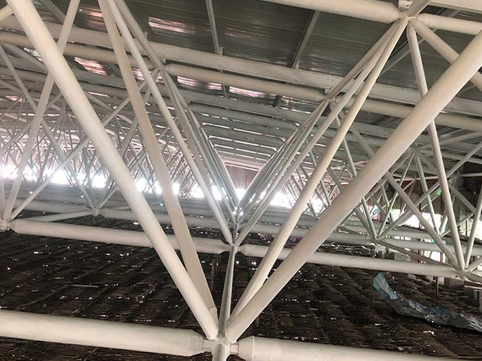 五指山大型螺栓球网架施工厂家